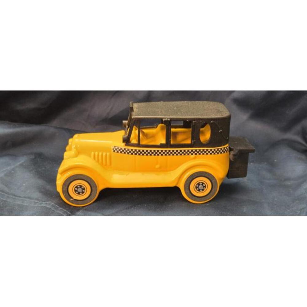 Vintage Avon Yellow Taxi Cab Toy Car Model